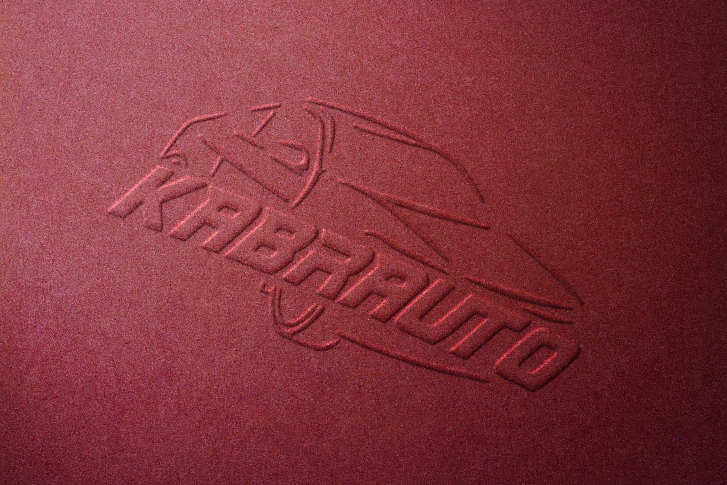 Logo Kabrauto sur autre support