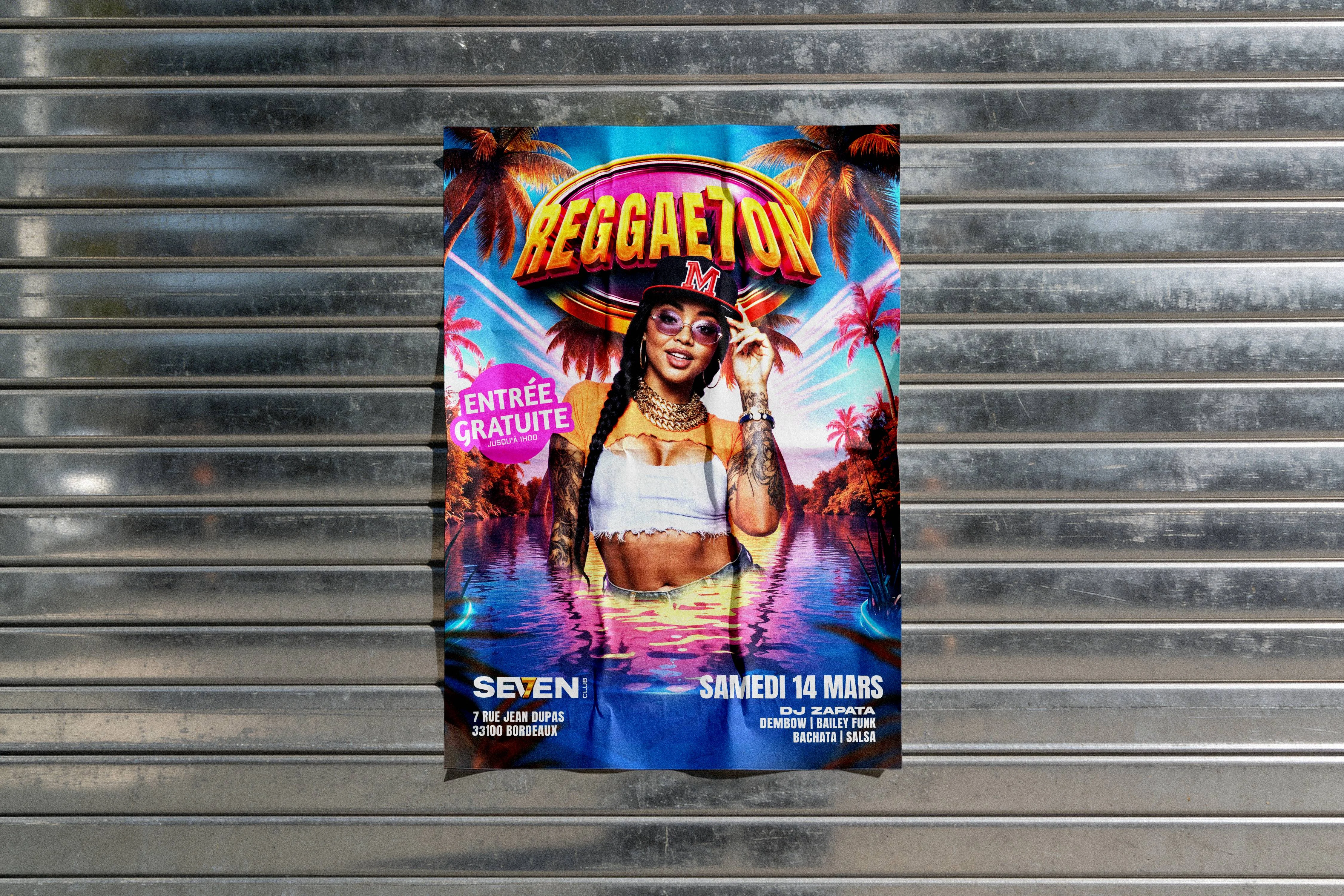 Affiche événementielle spéciale