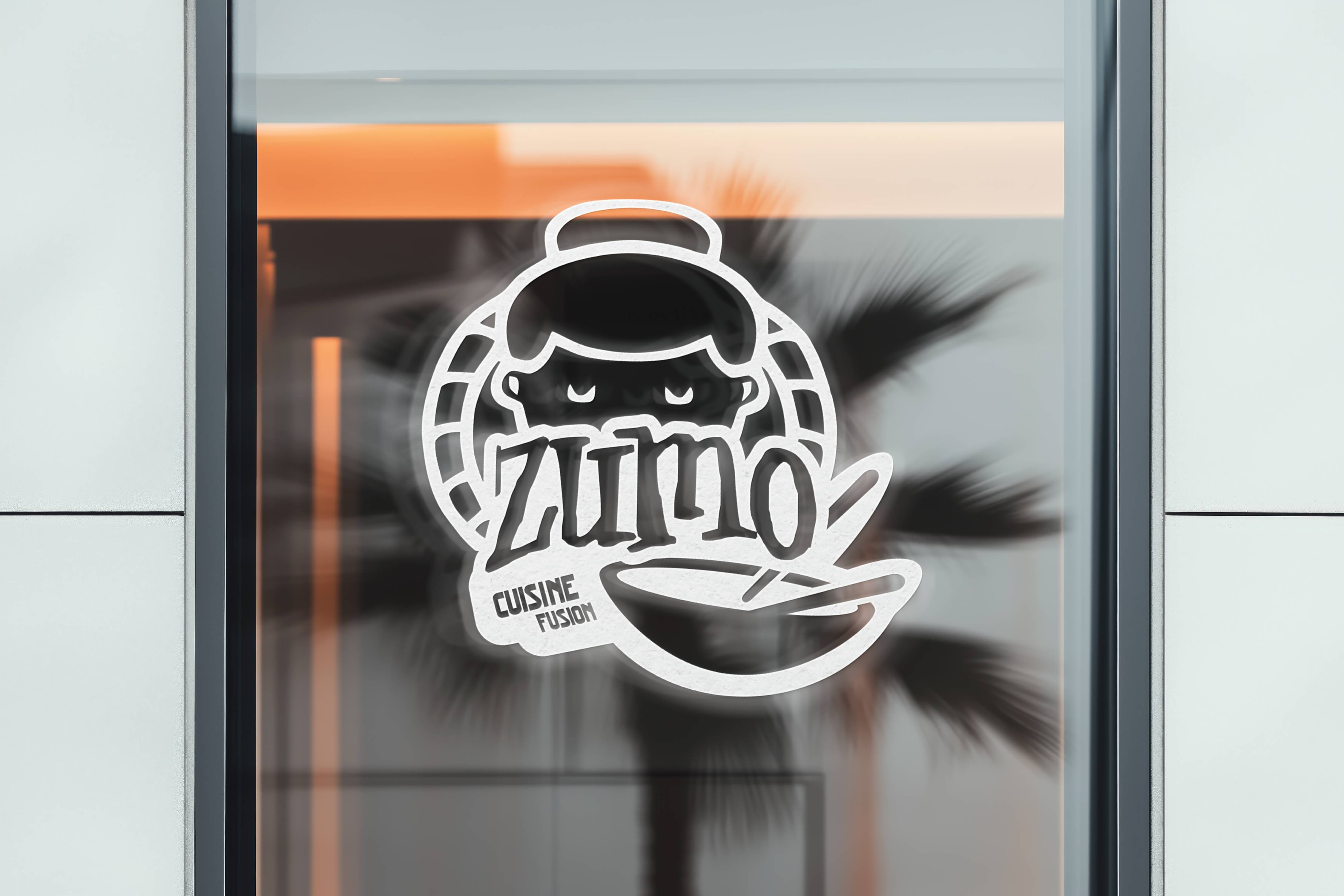 Signalétique adhésif vitrophanie