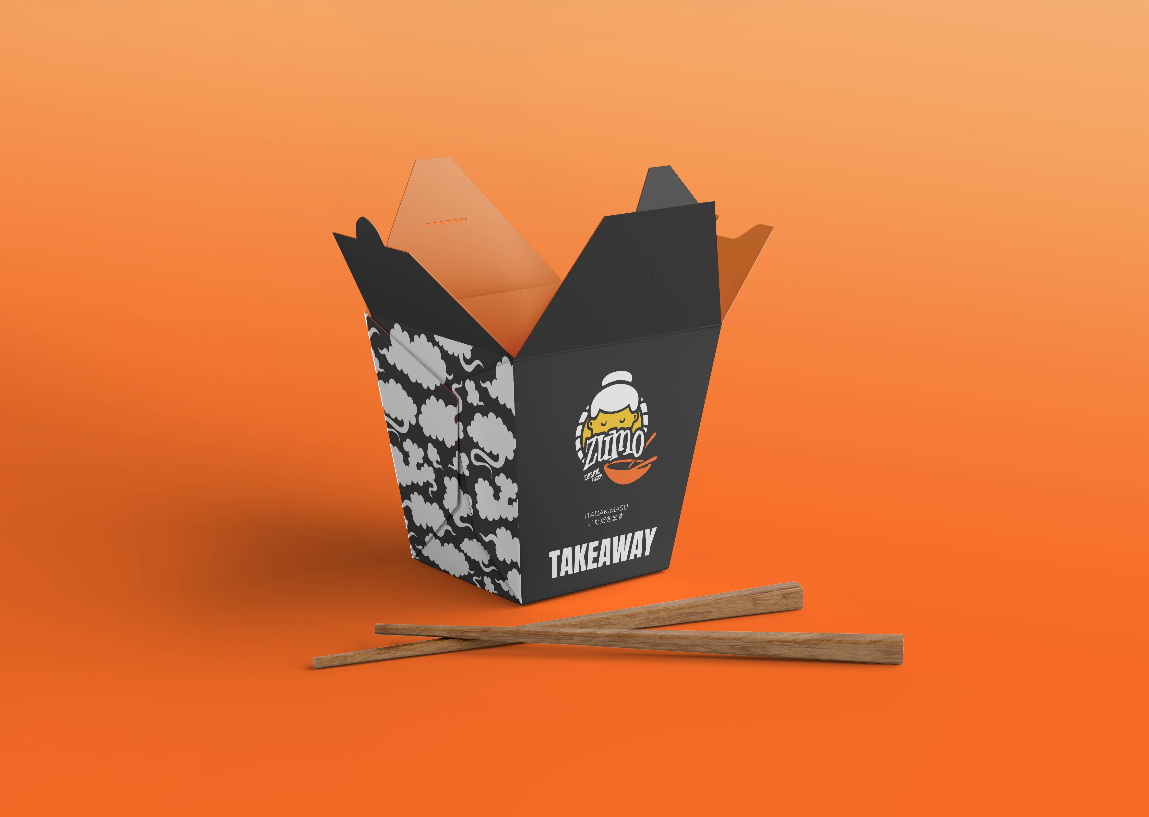 Packaging noodle box carton